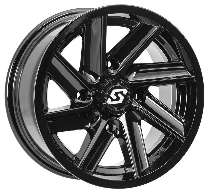 Sedona 570-1292 A85B-47056-43S CHOPPER WHEEL 14X7 4/156 4+3 (+5MM) BLACK