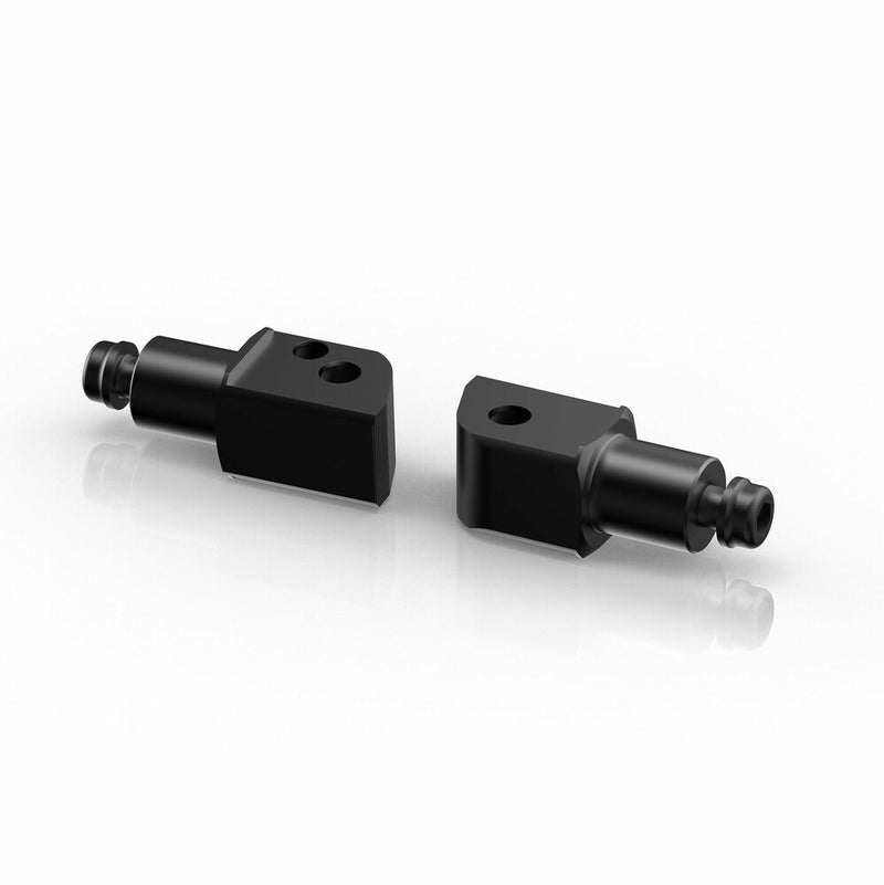 Rizoma 58-PE676B PE676B FOOTPEG MOUNT KIT PASSENGER BLACK PR