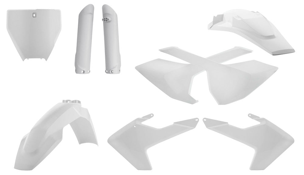 Acerbis 24626-00002 2462600002 FULL PLASTIC KIT WHITE