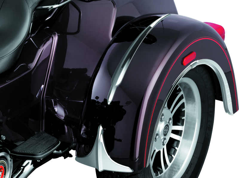 Kuryakyn 7216 Top Fender Accent For Trikes Chrome - Photo - Primary