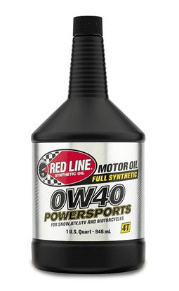 Red Line 57-6513 42204 REDLINE POWERSPORTS 0W40 1QT