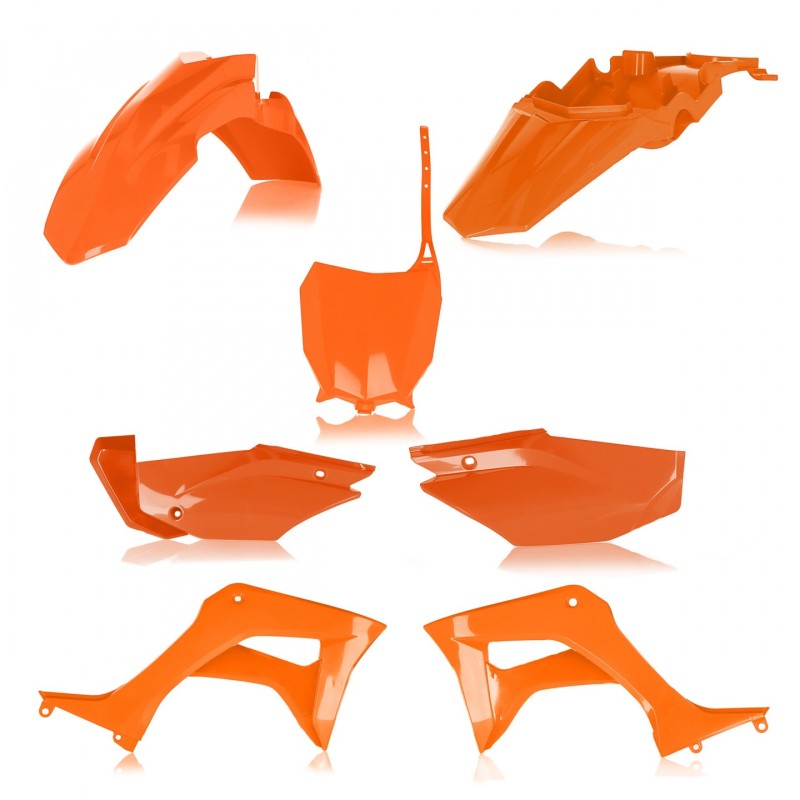 Acerbis 2861935226 19+ Honda CRF110F Full Plastic Kit - Orange - Photo - Primary