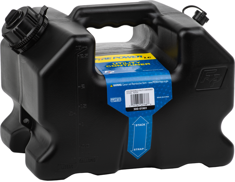 Fire Power 300-01901 300-01901 LCS STACKABLE CONTAINER 2.5 GAL - BLACK