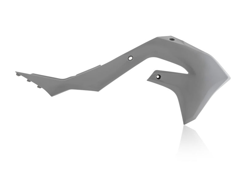 Acerbis Radiator Shroud Grey - 2736300011 Kawasaki Dirt Bikes 2019-2024