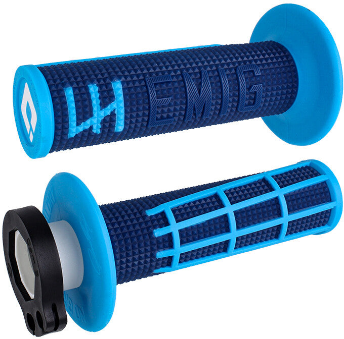 Odi 206-1121 H36E2DU EMIG 2.0 - V2 LOCK-ON GRIP NAVY/CYAN