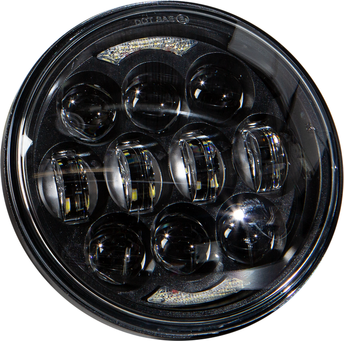 Harddrive 820-0360 820-0360 LED HEADLIGHT 7" 105W BLACK 5500/3000 LUMENS