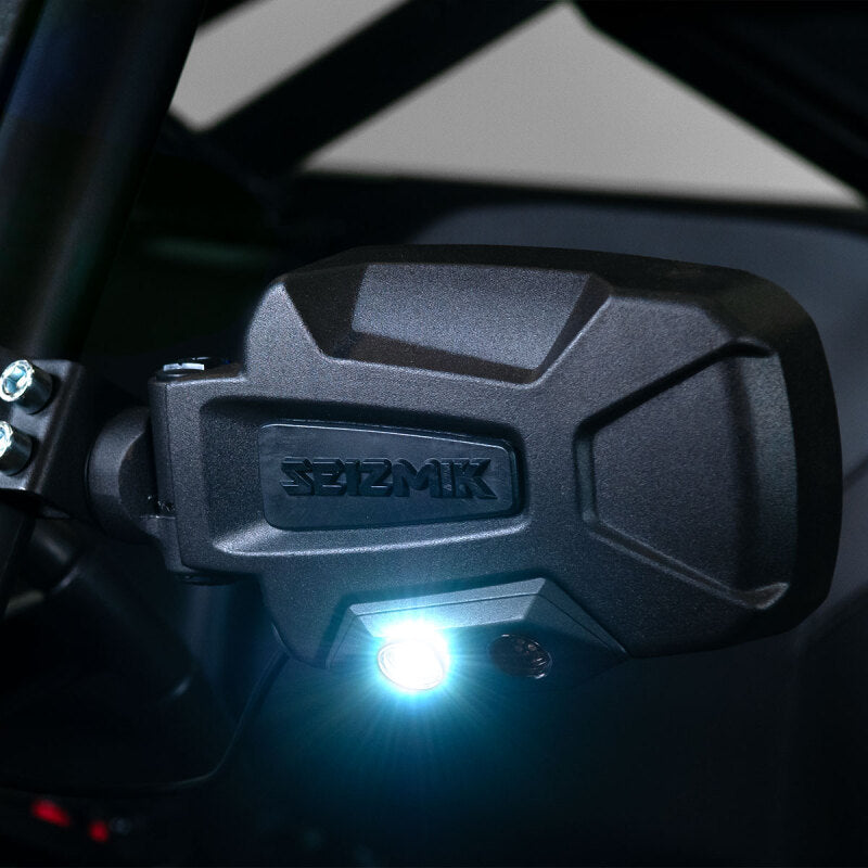 Seizmik 18086 01+ A Cat/ Hon/jd/ Kaw/ Pol/ Suz/ Yam Pursuit Night Vision LED Mirror - 1.75 In. Clamp - Photo - Primary