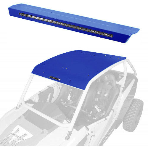 Pro Armor Asylum Roof With Light Bar Polaris Blue - P141R123PB Polaris RZR 2014-2022