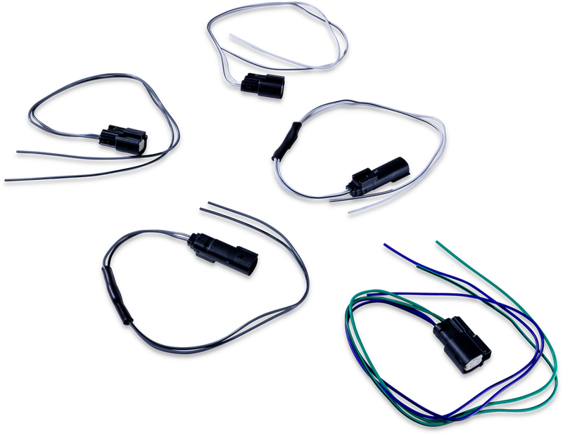 Aquatic Av Front & Rear Speaker Harnesses FLT H ` - HN100 For Harley Touring 2014-2023