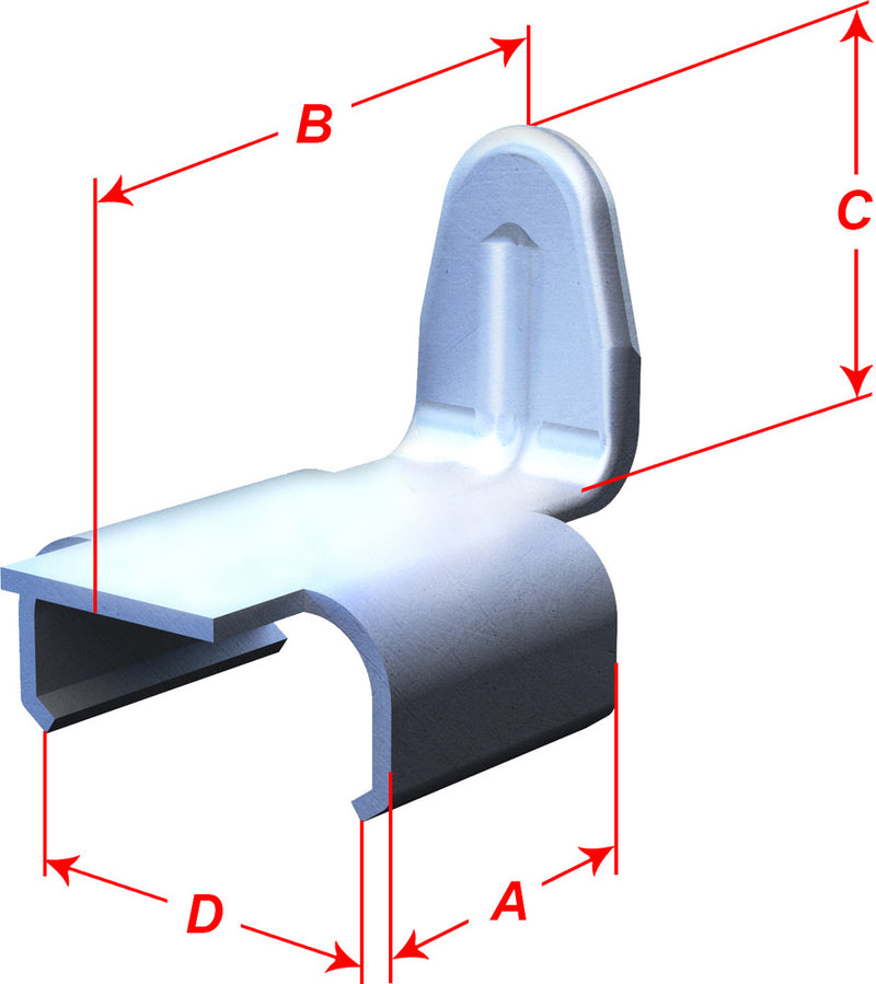 Camso 54-15027 AFT120068 - 10/PK TRACK CLIPS 10/BAG