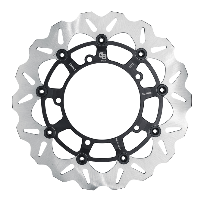 Gbrakes 17-DU042 GBDU042 WAVE ROTOR FRONT