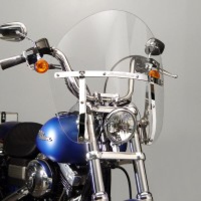 National Cycle N21431A 06-23 Harley Davidson FX Glide/softail 49 Mm. Switchblade Chopped - Clear - User 1