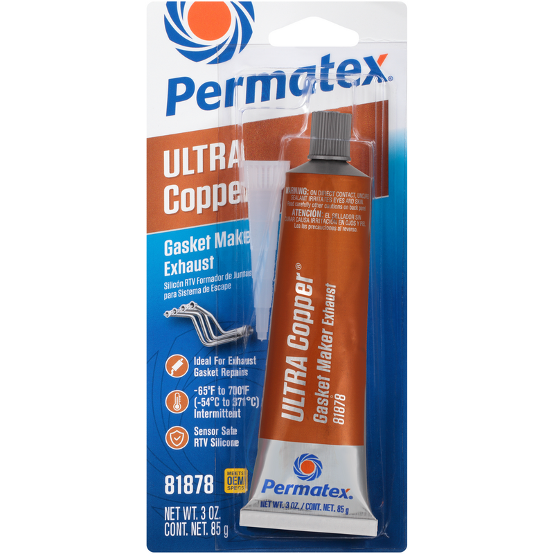 Permatex 59-9192 81878 ULTRA COPPER SILICONE GASKET SEALANT 3OZ