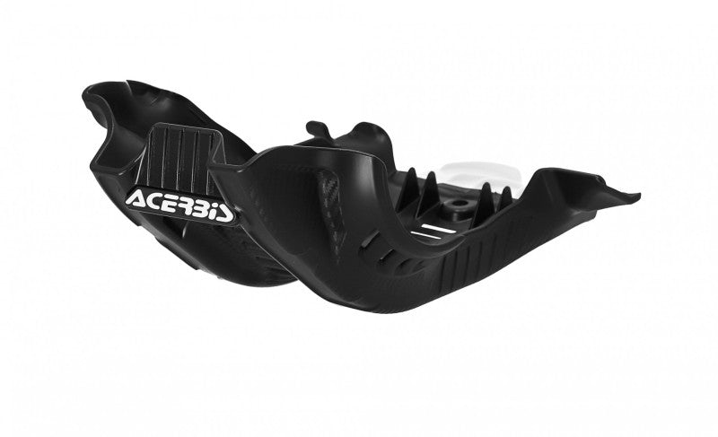 Acerbis 2791681007 19-22 KTM XC-F250/350/ FX350/ 21-23 Gasgas Ex/mc Skid Plate Large - Black/white - Photo - Primary