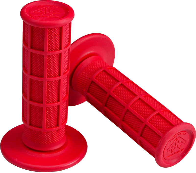 Four Twelve 19-4123 412-G103 MINI GRIPS RED 3/4"