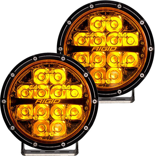 Rigid Industries 360-Series 6" Spot Amber PRO Light - 36210