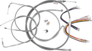 Burly Brand B30-1300 Control Kit 13in Bag Bar - Stainless Steel - User 3