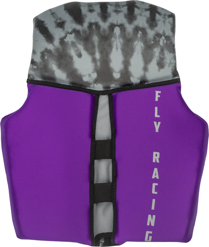 Fly Racing 221-30420M 221-30420M WMN'S NEOPRENE FLOTATION VEST PURPLE/GREY/BLACK MD