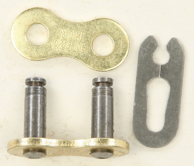 Jt Sprockets 550-9202G JTC520HDRGBSL MASTER LINK HDR CLIP 520 GLD/BLK