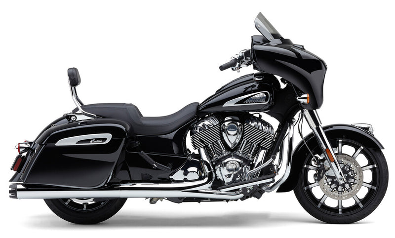 Cobra Detach Backrest-Tall Chrome Chieftain - 502-2000 For Indian Chieftain 2014-2020