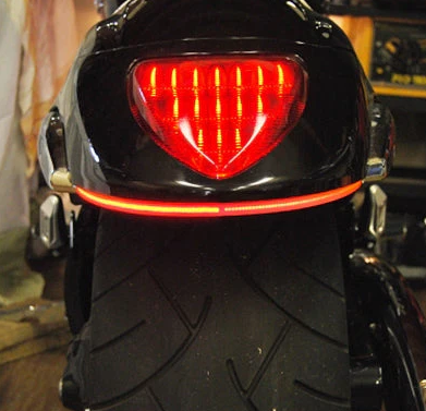 New Rage Cycles 565-0229 109-REAR-TL-R REAR LED TURN SIGNALS RED SUZ