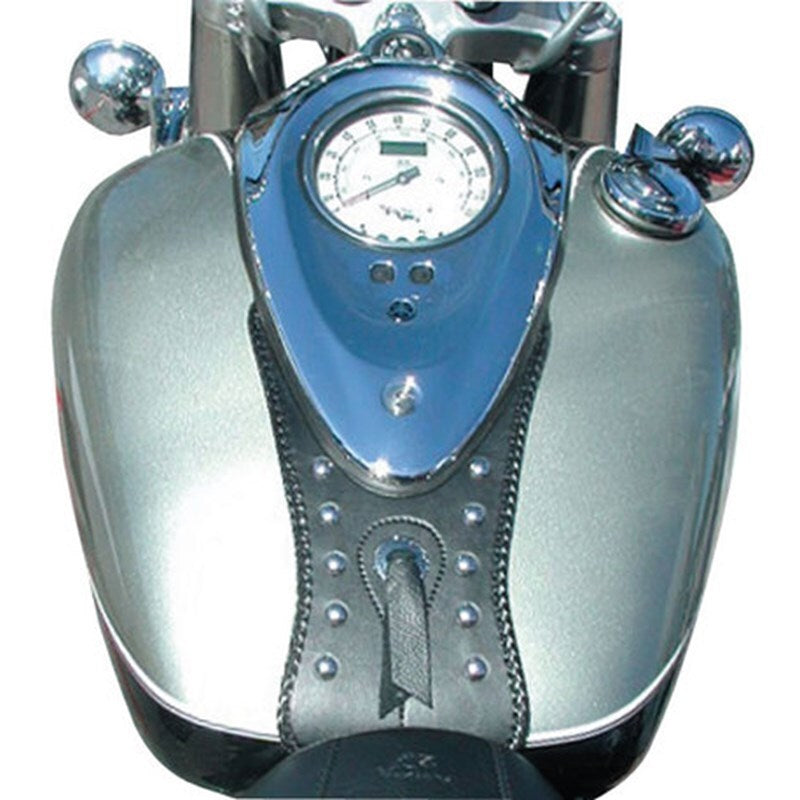 Mustang Motorcycle 93152 Mustang 99-15 Yamaha Road Star 1600/1700 Tank Bib W/studs - Black - User 1