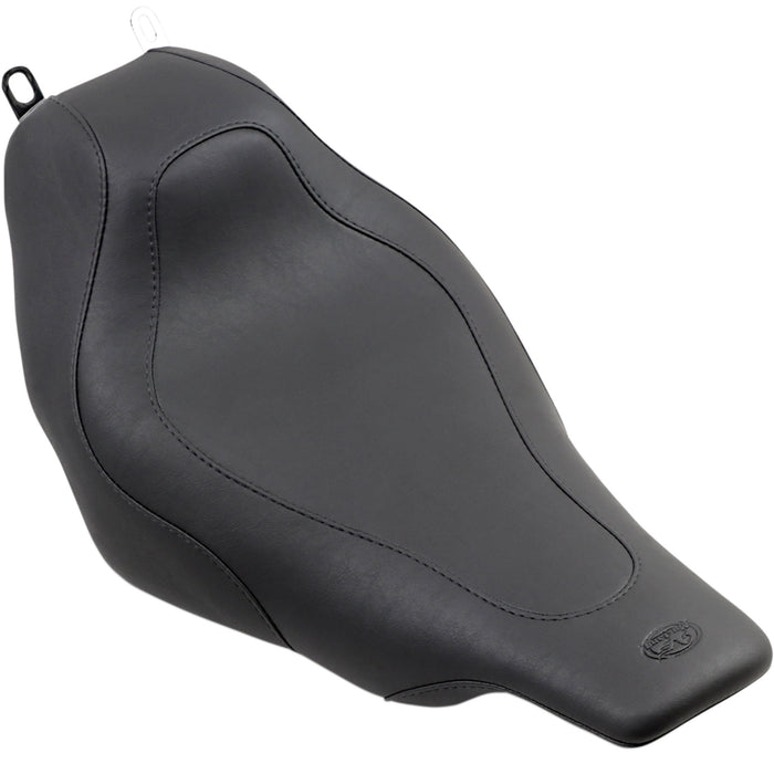 MUSTANG 0801-0438 76457 Tripper™ Solo Seat - without Backrest - Stitched - Black - FLT