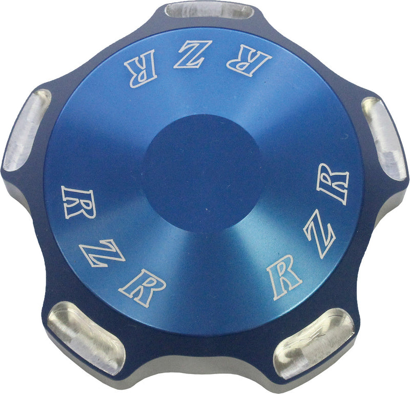 Modquad GAS CAP With Blue Logo - RZR-GC-BL Polaris UTVs 2008-2018