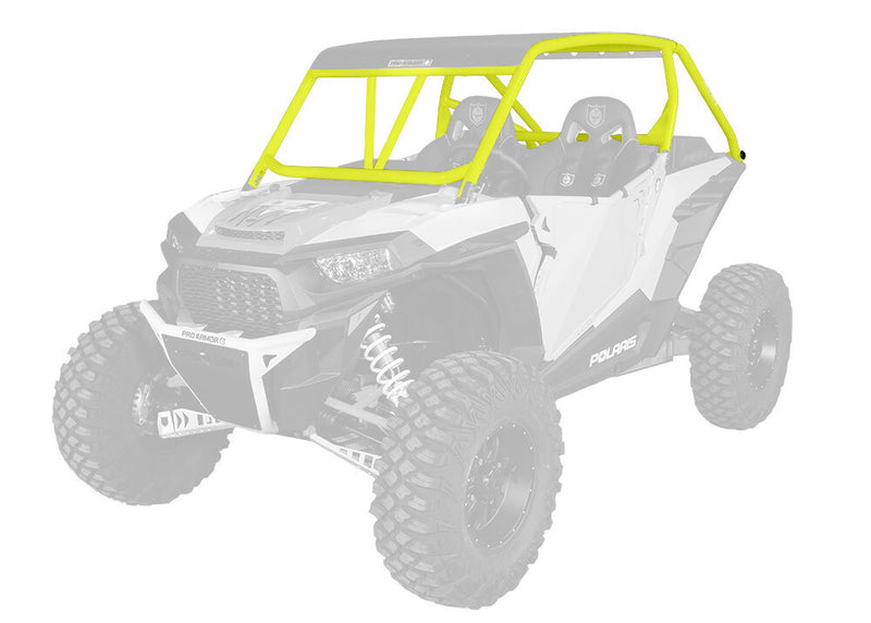 Pro Armor Baja Cage With V Intrusion Lime Squeeze - P141C025LSQ-630 Polaris RZR 2014-2018
