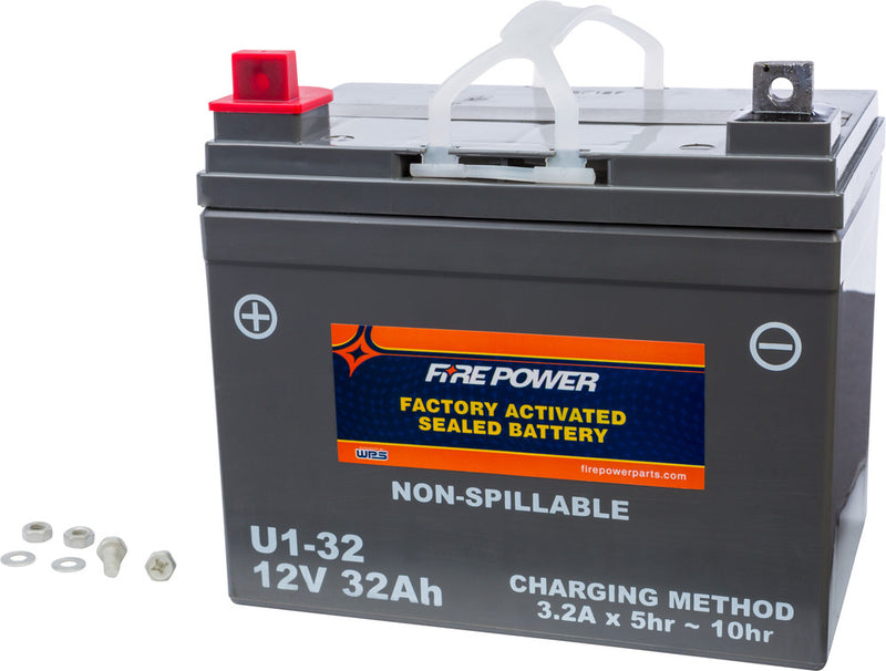 Fire Power Battery Sealed Factory Activated - U1-32 Yamaha UTVs 2004-2009