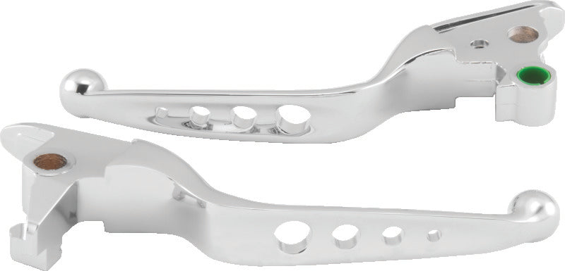 Bikers Choice 482144 15-17 Flst Fxst Chrome O Series Holed Lever Set - Photo - Primary