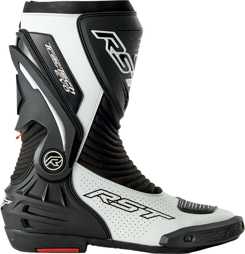 Rst 556-3700141 103700WHI-41 TRACTECH EVO D3O BOOT BLACK/WHITE 8