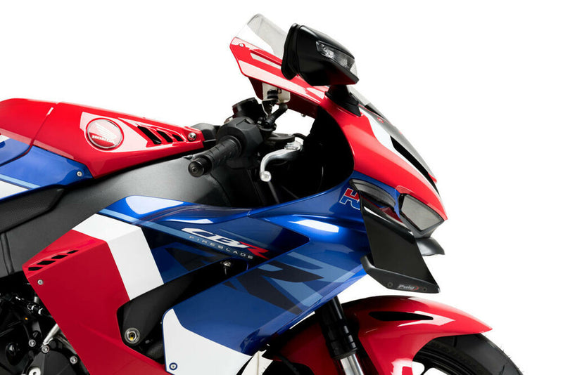 Puig Hi-Tech Parts Front GP Spoiler Black - 20508N Honda CBR1000RR Fireblade 2021-2023