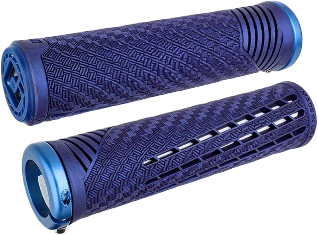 Odi 206-1344 F35CFSU-U CF11 V2.1 BMX GRIPS SAPPHIRE/BLUE W/MATTE BLUE