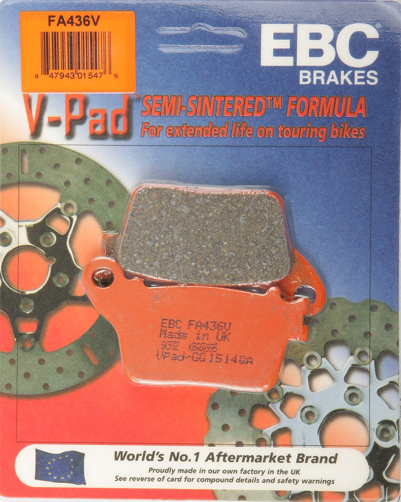 EBC Brake Pads V-Series - FA436V Kawasaki Ninja 2011-2017