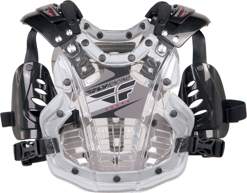 Fly Racing 36-16083M 8001000032 CONVERTIBLE II MINI ROOST CLEAR/SILVER