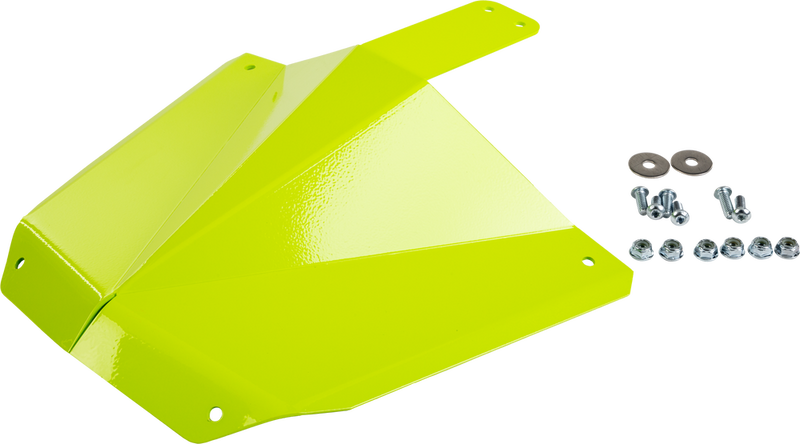 Straightline Performance Skid Plate Manta Green FOR GEN5 Front Bumper S M - 183-242-MANTA GREEN For Ski-Doo Snowmobiles 2023 | Lynx Shredder 2023