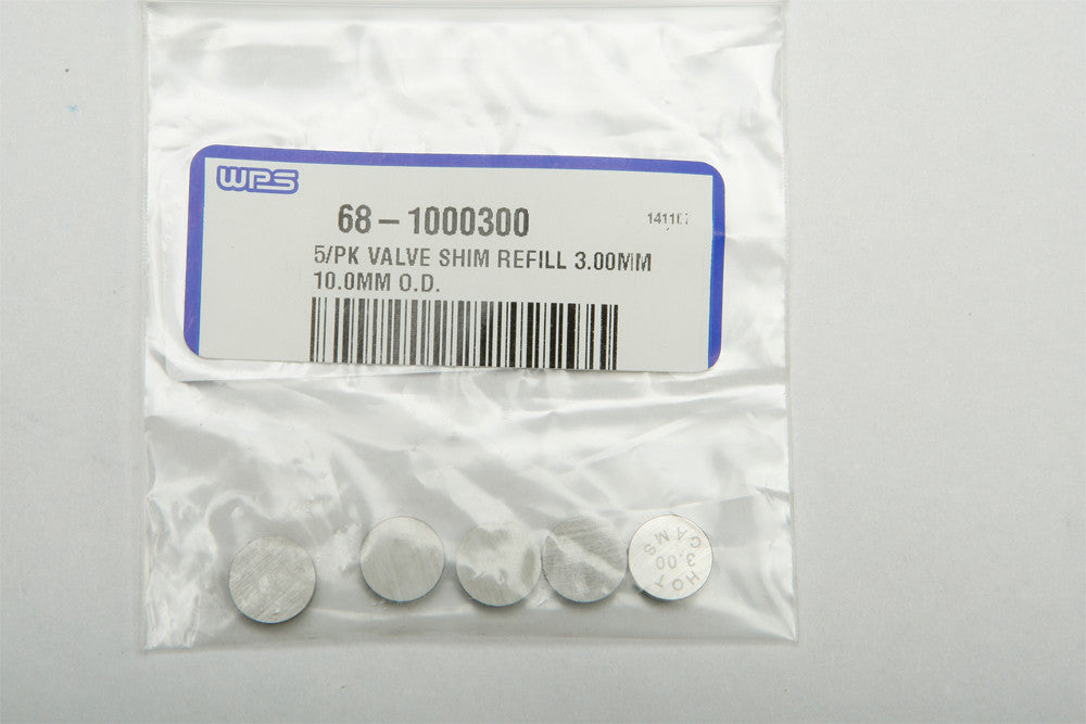 Hot Cams 68-1000300 5PK1000300 VALVE SHIMS 10.00X3.00MM 5/PK