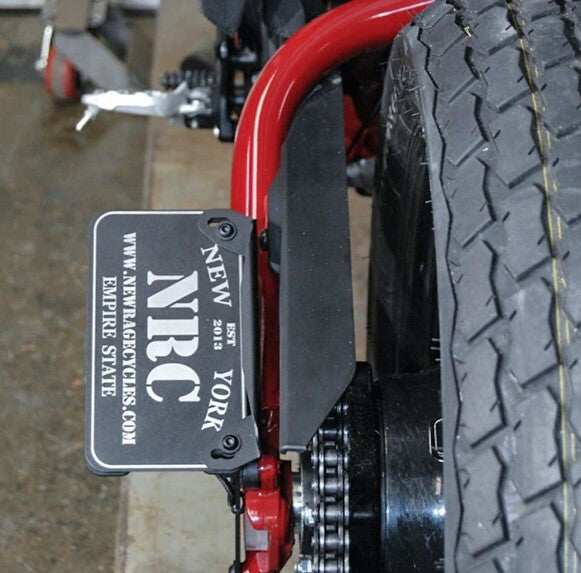 New Rage Cycles Side Mount License Plate IND - FTR-SIDE For Indian FTR 2019-2020
