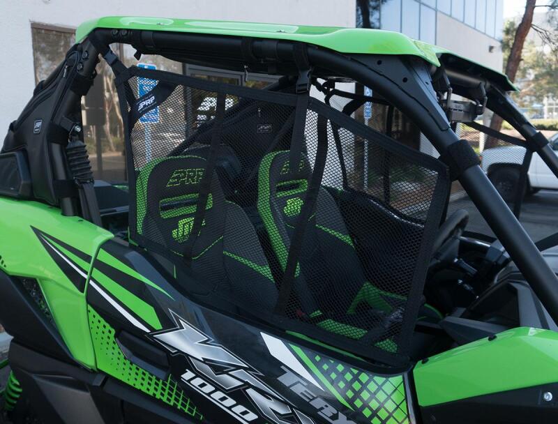 PRP Seats W35 PRP Kawasaki KRX Mesh Window Net Set - Photo - Close Up