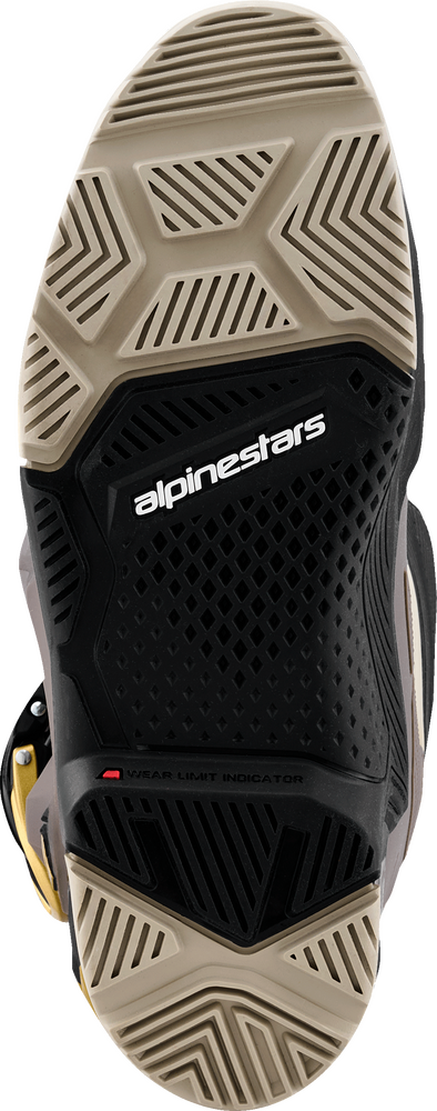 Alpinestars 482-0017009 2010526-1558-9 TECH 7 ENDURO DRYSTAR BLACK/DARK GRY/GOLD 9