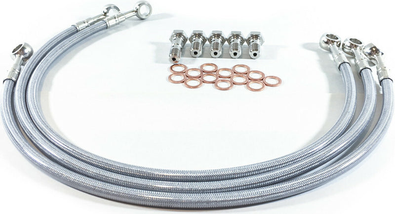 Gbrakes Brake Line Front - FK003D531-3 Yamaha Rhino 2004-2008