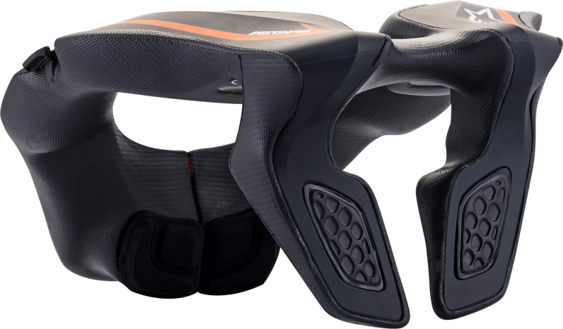 Alpinestars 482-6150 6540118-14-OS YOUTH NECK SUPPORT BLACK/ORANGE