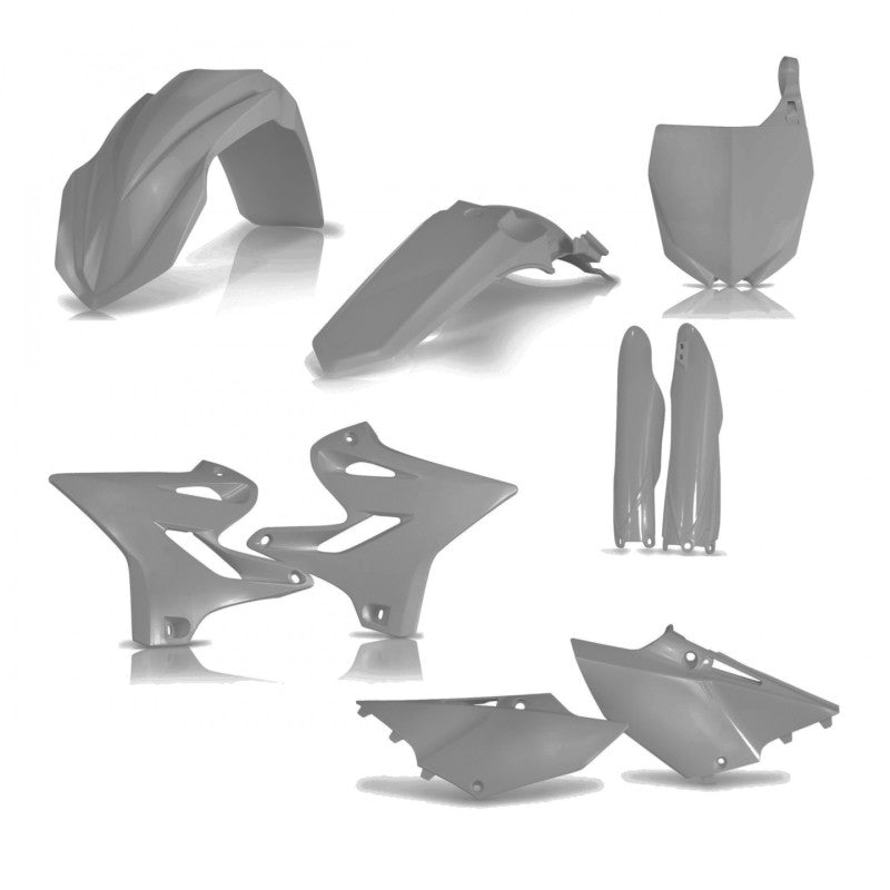 Acerbis 2402960011 15-21 Yamaha YZ125/250/ 20-22 YZ125X/ 16-22 YZ250X Full Plastic Kit - Gray - Photo - Primary