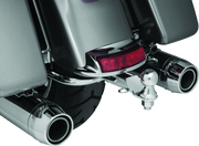 Kuryakyn 7657 Receiver Hitch 14-up Touring Models Black & Chrome - User 1