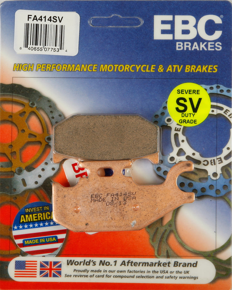 Ebc Brake Pads - FA414SV Suzuki KingQuad 2005-2015