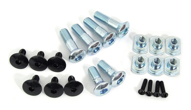 Cycra 714-1797 1CYC-1004-02 REPLACEMENT HARDWARE ULTRA BLACK/SILVER