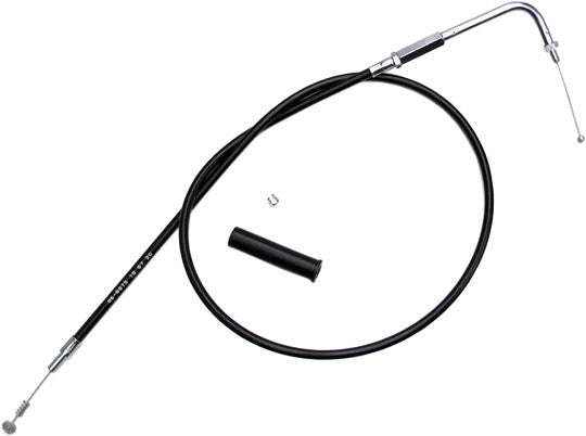 Motion Pro Black Vinyl Idle Cable - 06-0075 For Harley Sport Glide / Sport Glide Grand Touring / Low Rider Custom / Low Rider Sport 1983-1989
