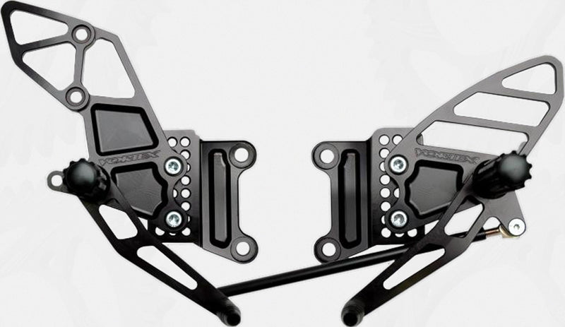 Vortex Rear SET Complete Black - RS406K Kawasaki Ninja 2005-2008