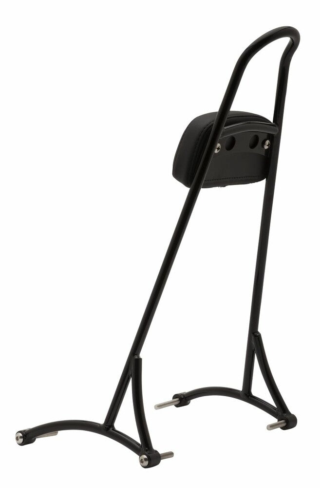 Burly Brand Tall Sissy Bar W PAD Black XL - B13-1501B For Harley Sportster 2004-2022 | Yamaha 700 WaveRunner 2004
